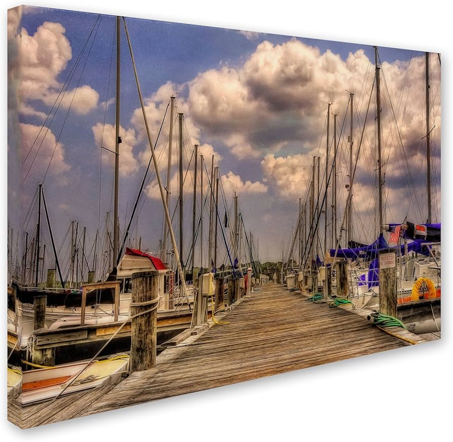 EARLY！キャンバスアート Amazon｜Lois BryanによるTrademark Fine Art Pirates Cove キャンバス